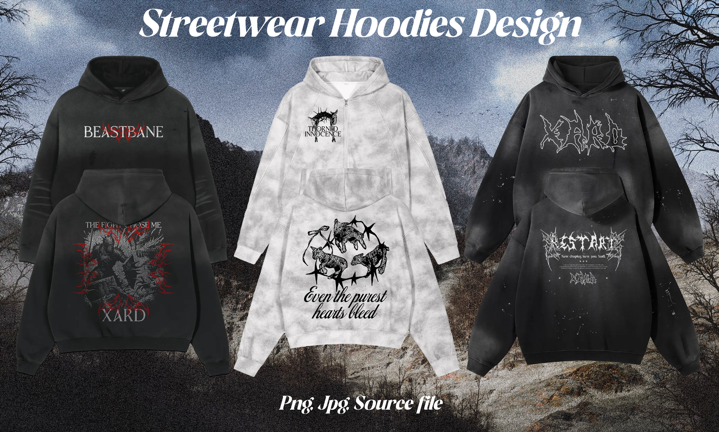 Clothing brand visual