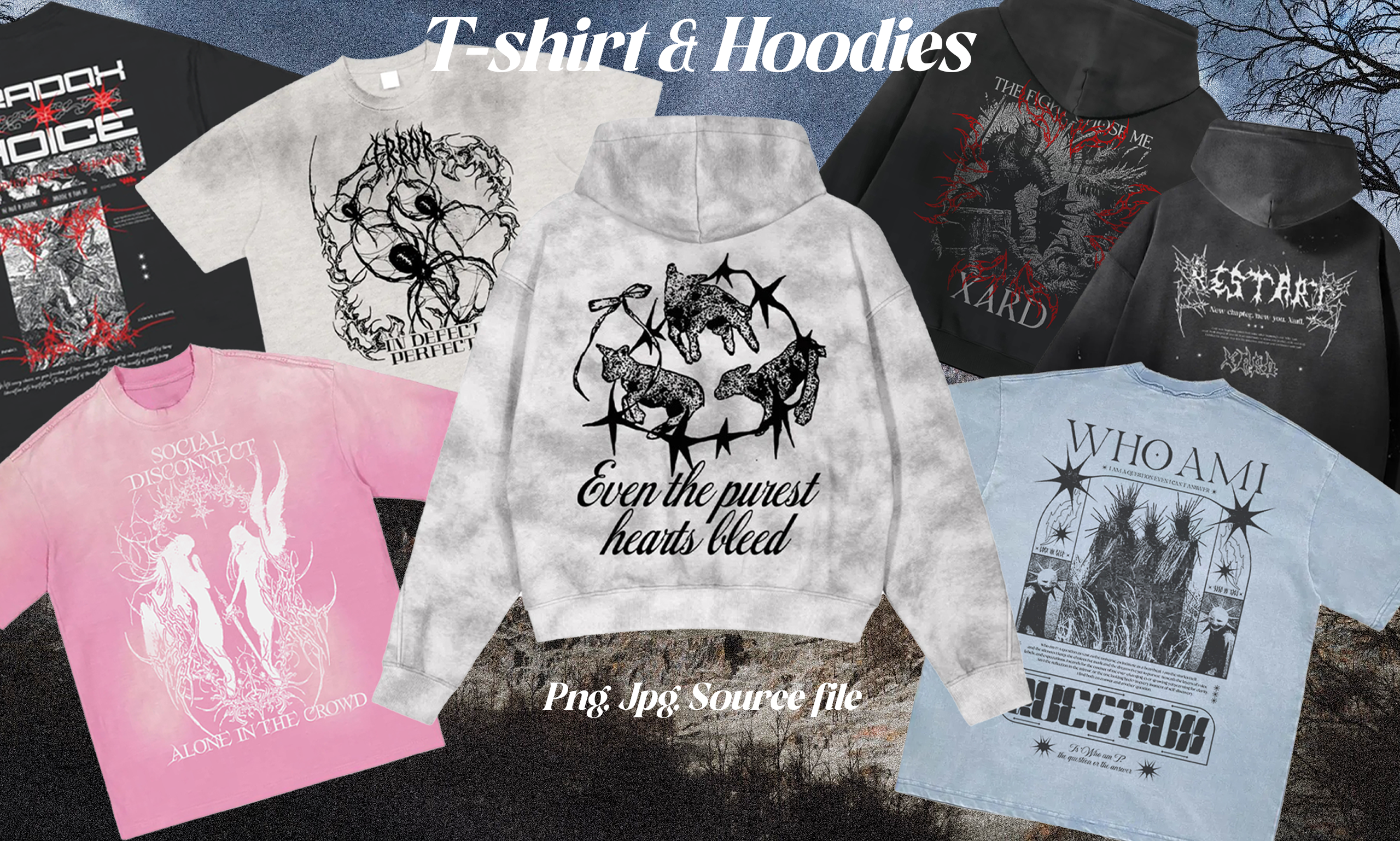 Urban streetwear apparel design